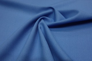 Wełna sukienkowa żorżeta Piacenza nasycony niebieski